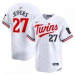 Ryan Jeffers Minnesota Twins Nike Limited Home Player Jersey - Wit Ryan Jeffers Minnesota Twins Nike Home Limited Player Jersey - Wit
