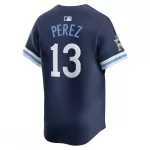 Salvador Perez Kansas City Royals Nike City Connect Limited Player Jersey – Navy