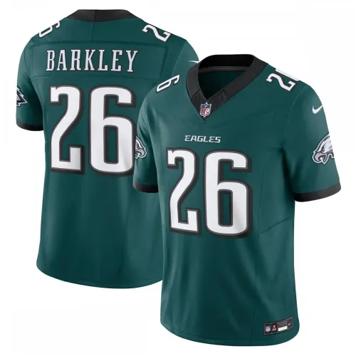 Saquon Barkley Philadelphia Eagles Nike Vapor FUSE Limited Jersey – Mitternachtsgrün