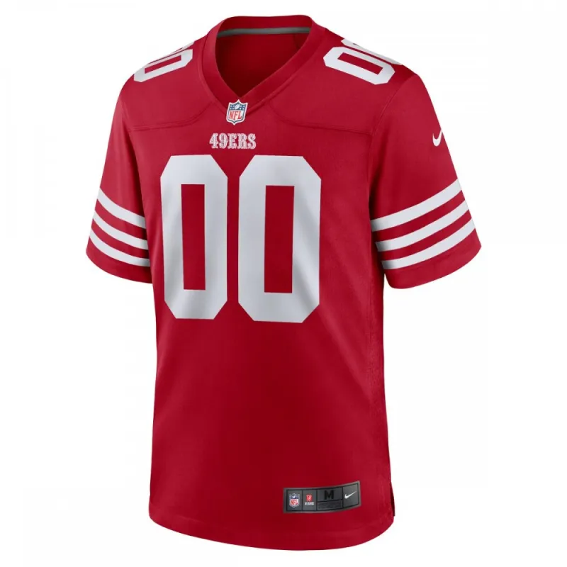 San Francisco 49ers Nike Custom Jersey – Scarlet