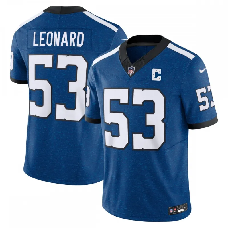 Shaquille Leonard Indianapolis Colts Camiseta Nike Vapor F.U.S.E. Limited - Azul