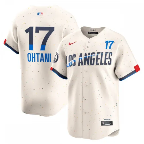 Shohei Ohtani Los Angeles Dodgers Nike 2024 Stadt Connect Limited Spieler Jersey - Creme