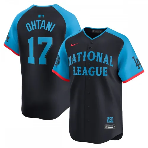 Shohei Ohtani Liga Nacional Nike 2024 MLB All-Star Game Camisola de Jogador Limitada - Marinha