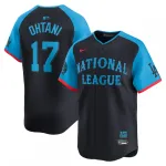 Shohei Ohtani Liga Nacional Nike 2024 MLB All-Star Game Camisola de Jogador Limitada - Marinha Shohei Ohtani National League Nike 2024 MLB All-Star Game Limited Player Jersey – Navy
