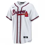 Spencer Strider Atlanta Braves Nike Replica Player Jersey - Wit
