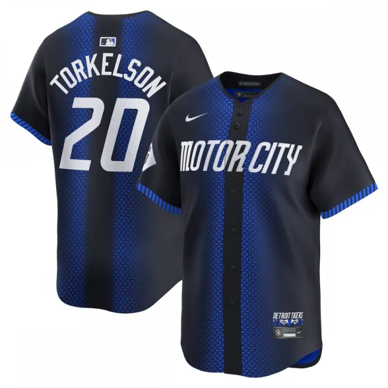 Spencer Torkelson Detroit Tigers Nike 2024 City Connect Limited Jersey – Navy