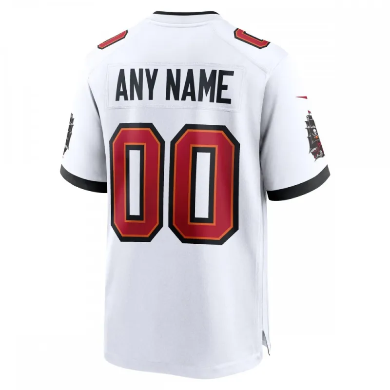 Nike Tampa Bay Buccaneers Custom Game Jersey – White