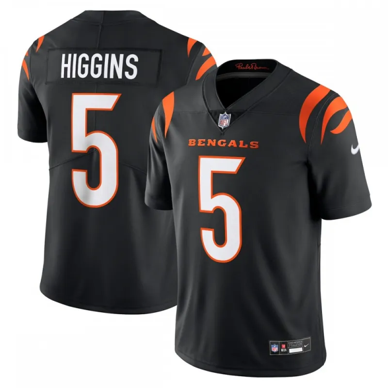 Tee Higgins Cincinnati Bengals Nike Vapor Untouchable Limited Jersey – Black
