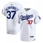Teoscar Hernández Los Angeles Dodgers Nike Home Limited Player Jersey – White