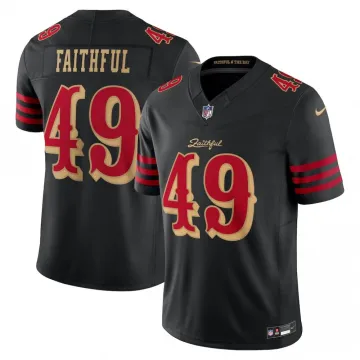 De trouwe San Francisco 49ers Nike 2025 Rivalries Collection Limited Jersey - Zwart