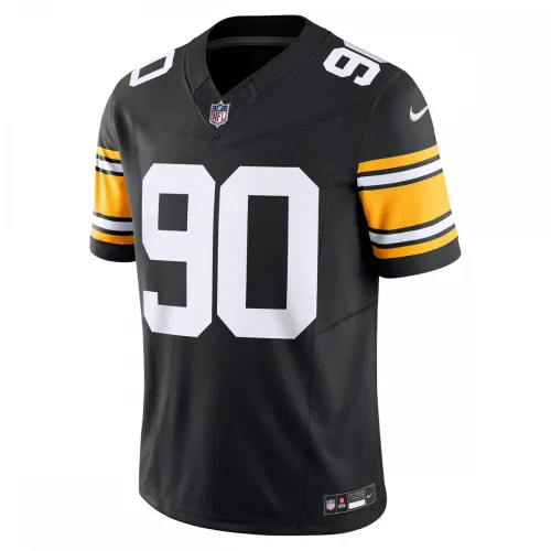 T.J. Watt Pittsburgh Steelers Nike Vapor F.U.S.E. Limited Alternate 1 Jersey – Black