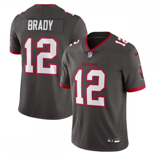 Tom Brady Tampa Bay Buccaneers Nike Alternate Vapor Untouchable Limited Jersey - Tin