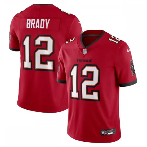Camisa Nike Vapor Untouchable Limited de Tom Brady dos Tampa Bay Buccaneers - Vermelha