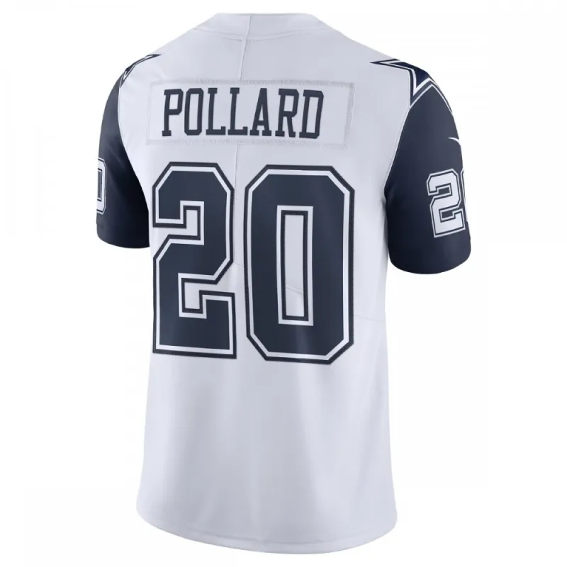 Tony Pollard Dallas Cowboys Nike Vapor Limited Jersey – White
