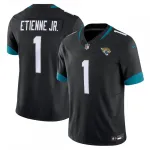 Travis Etienne Jacksonville Jaguars Nike Vapor F.U.S.E. Limited Jersey - Black Travis Etienne Jacksonville Jaguars Nike Vapor F.U.S.E. Limited Jersey – Black