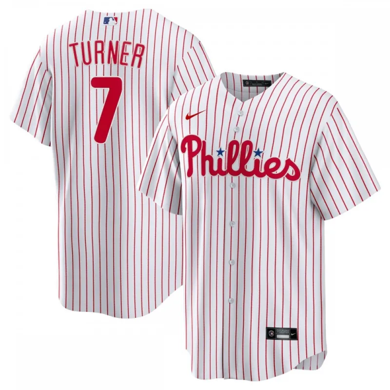 Trea Turner Philadelphia Phillies Nike Home Replica Player Jersey - Branco