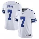 Trevon Diggs Dallas Cowboys Maglia limitata Nike Vapor - Bianco Trevon Diggs Dallas Cowboys Nike Vapor Limited Jersey – White