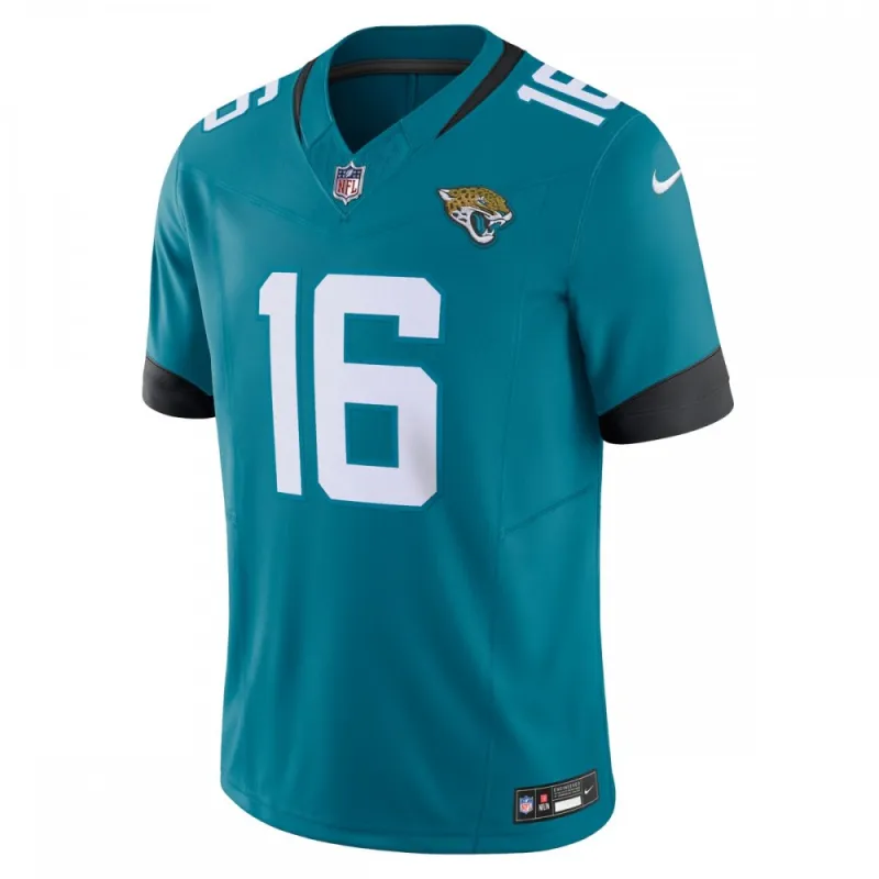 Trevor Lawrence Jacksonville Jaguars Nike Vapor F.U.S.E. Limited Jersey – Teal