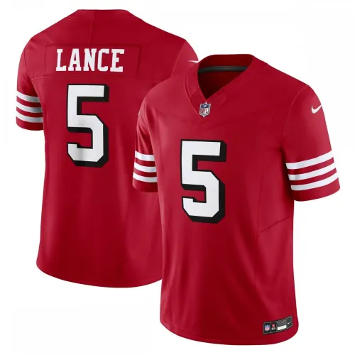 Trey Lance San Francisco 49ers Nike Vapor F.U.S.E. Limited Alternate 1 Jersey - Scharlachrot