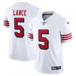 Trey Lance San Francisco 49ers Nike Alternate 2 Vapor Limited Jersey – White