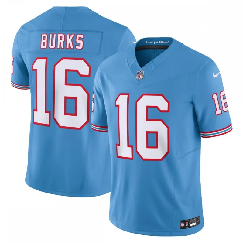Treylon Burks Tennessee Titans Nike Vapor F.U.S.E. Limited Jersey - Azul claro