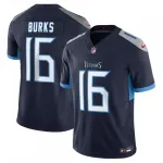 Treylon Burks Tennessee Titans Nike Vapor F.U.S.E. Begrenztes Trikot - Marine Treylon Burks Tennessee Titans Nike Vapor F.U.S.E. Limited Trikot – Marineblau
