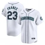 Ty France Seattle Mariners Nike Home Limited Player Jersey - Wit