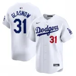 Tyler Glasnow Los Angeles Dodgers Nike Home Limited Spieler Jersey - weiß Tyler Glasnow Los Angeles Dodgers Nike Home Limited Player Jersey - Weiß