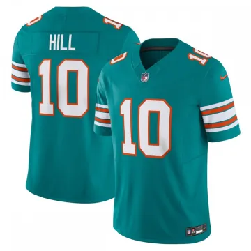 Tyreek Hill Miami Dolphins Camiseta Limitada Nike Vapor F.U.S.E. - Aqua