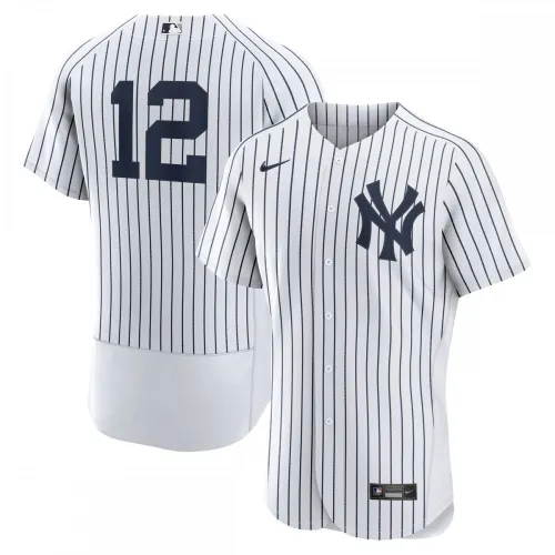 Wade Boggs New York Yankees Nike Heimtrikot „Authentic“ für ehemalige Spieler – Weiß