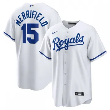 Whit Merrifield Kansas City Royals Nike Home Replica Jersey - Wit