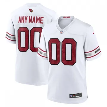 Maglia da partita personalizzata Nike degli Arizona Cardinals - Bianca