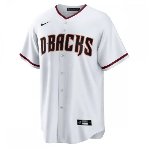 Arizona Diamondbacks Nike Home Blank Replica Jersey – White