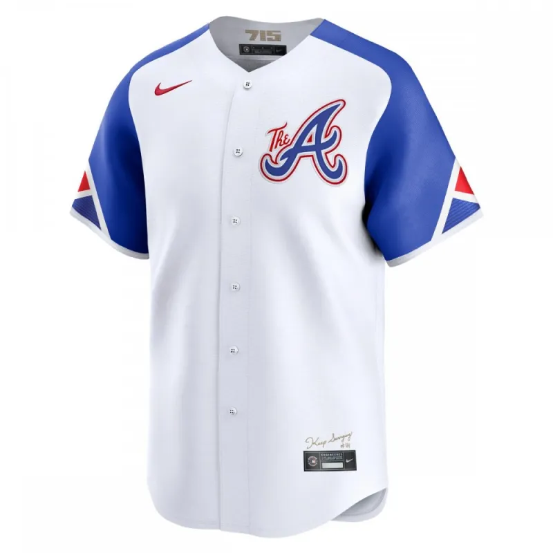 Atlanta Braves Nike City Connect Limited Jersey - Weiß