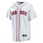 Boston Red Sox Nike Home Blank Replica Jersey – White