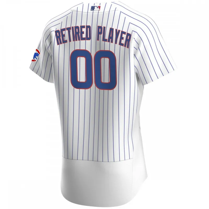 Chicago Cubs Nike Home Custom Pick-A-Player Retired Roster Authentic Jersey – White