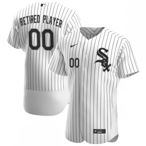Chicago White Sox Nike Home Custom Pick-A-Player Retired Roster Authentic Jersey - Wit