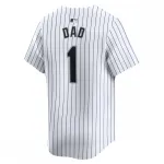 Chicago White Sox Nike #1 Dad Home Limited Jersey - Wit
