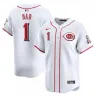 Cincinnati Reds Nike #1 Dad Home Limited Jersey - White