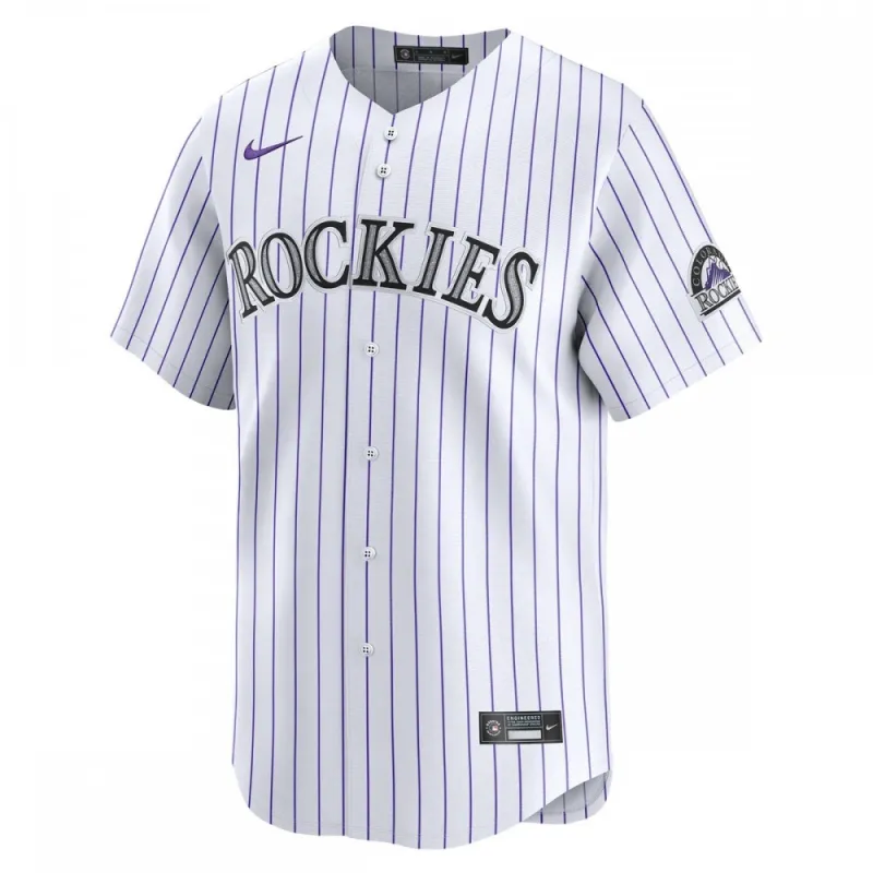 Colorado Rockies Nike Home Limited Jersey - Branco