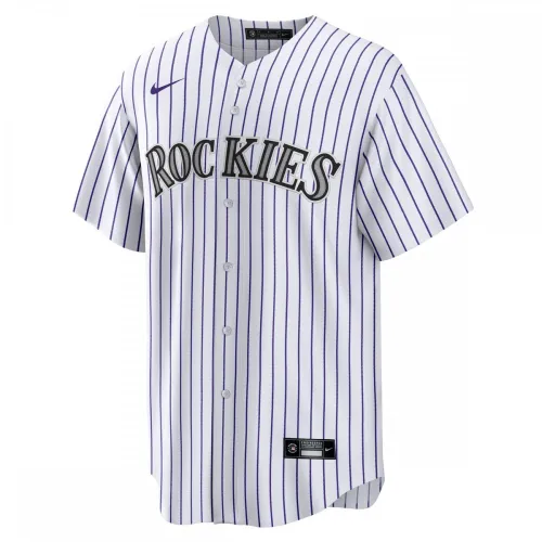Colorado Rockies Nike Home Replica Team Jersey – White