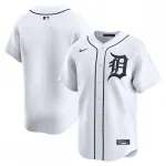 Detroit Tigers Nike Home Limited Trikot - Weiß Detroit Tigers Nike Home Limited Jersey - Weiß
