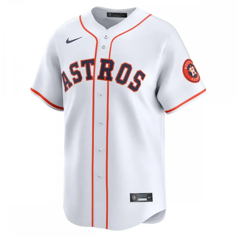 Houston Astros Nike Home Limited Jersey – White