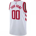 Houston Rockets Swingman Custom Men’s Jersey – Association Edition – White