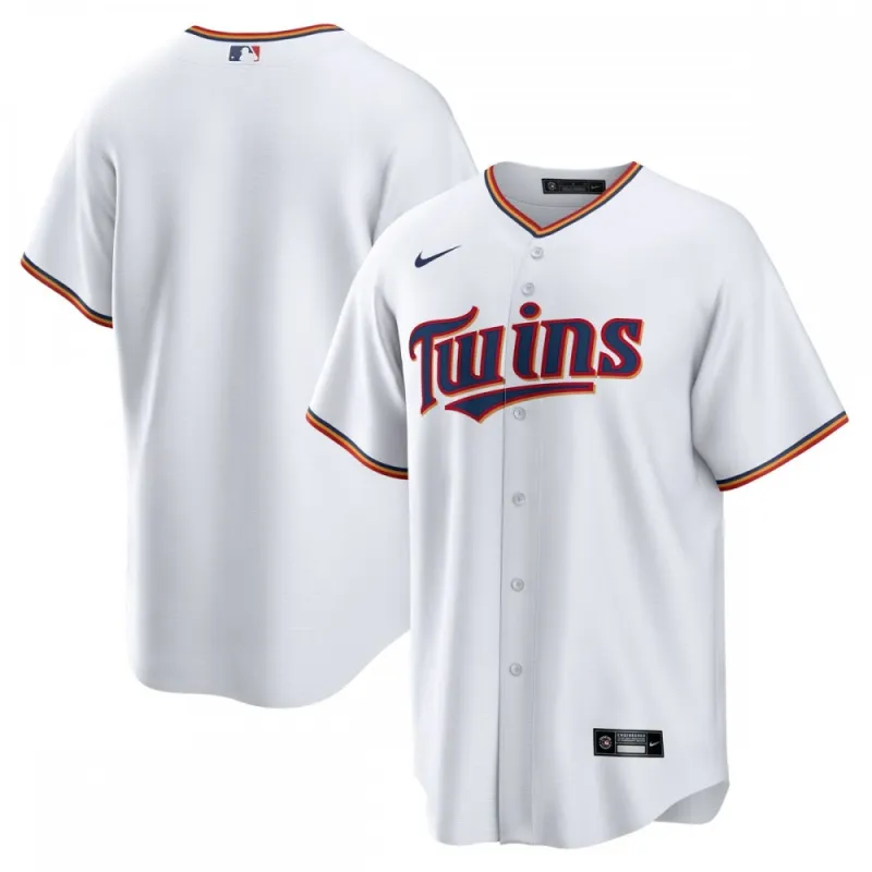 Minnesota Twins Nike Home Blank Replica Jersey – White