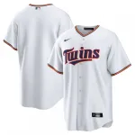 Minnesota Twins Nike Home Blank Replica Jersey - White Minnesota Twins Nike Home Blank Replica Jersey – White