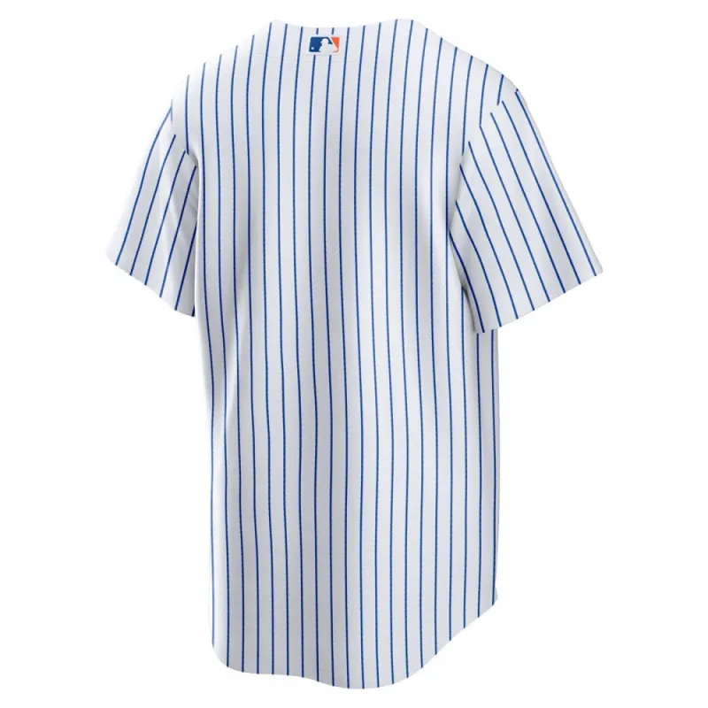 New York Mets Nike Home Blank Replica Jersey – White