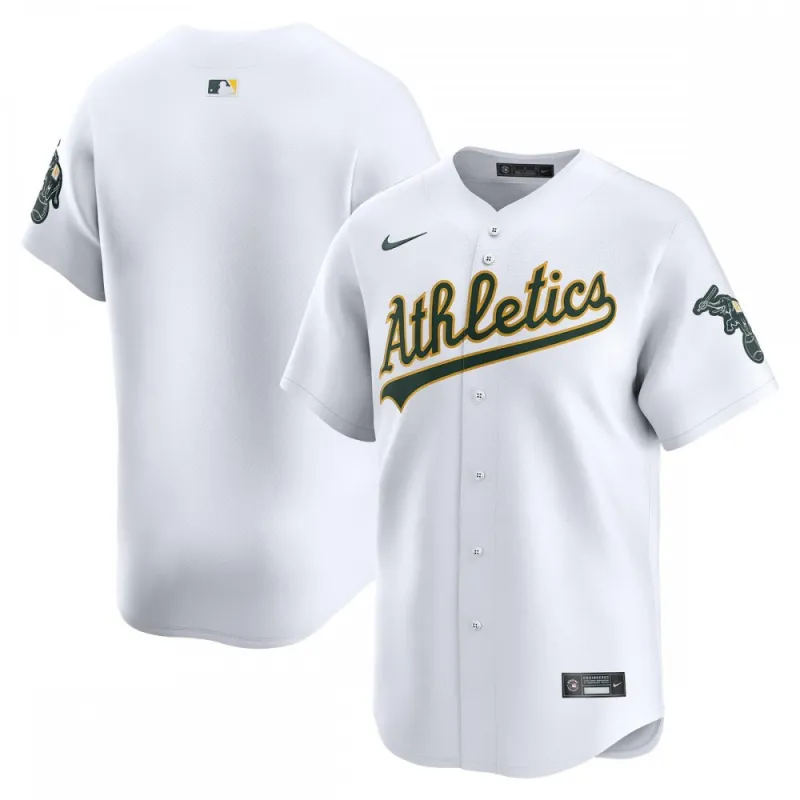 Oakland Athletics Nike Home Limited Jersey - Blanc