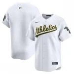 Oakland Athletics Maillot Nike Home Limited - Blanc Oakland Athletics Nike Home Limited Jersey - Blanc