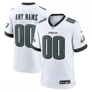 Philadelphia Eagles Nike Custom Game Jersey - Blanc